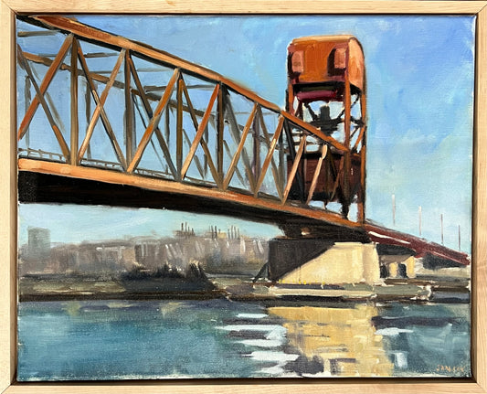Rosevelt Island Bridge by Pete Sinjin