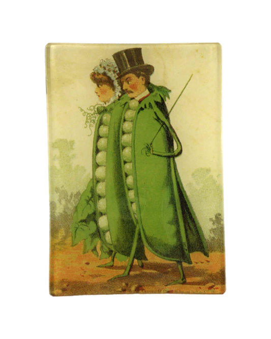 John Derian Company | Peas in a Pod 4.5" x 6.5"