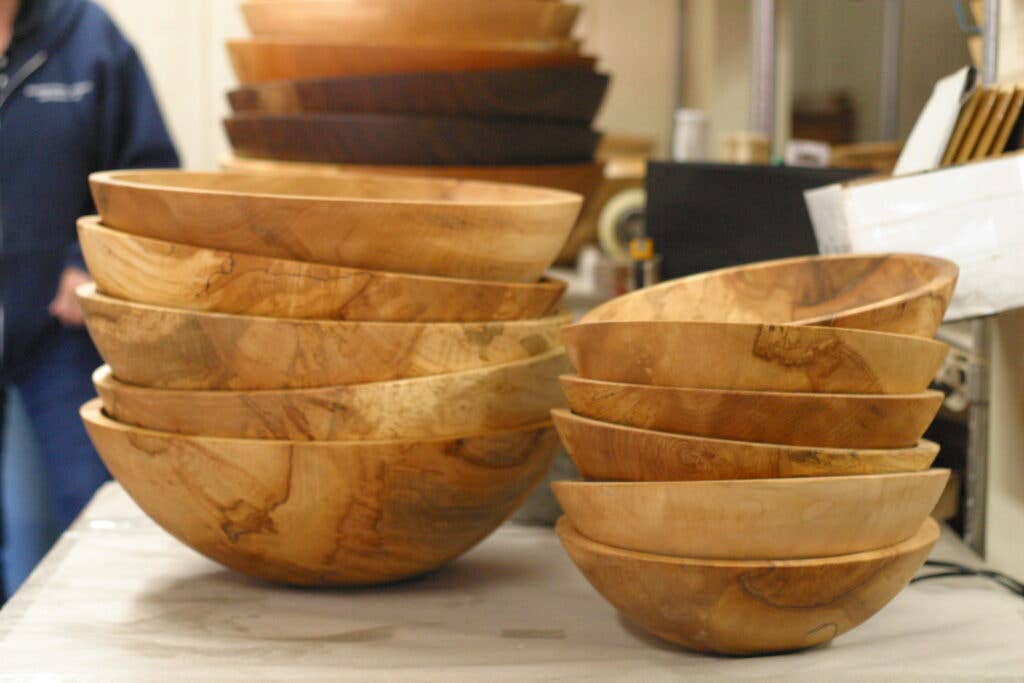 PETERMANS | 13" Spalted/Ambrosia Round Bowl