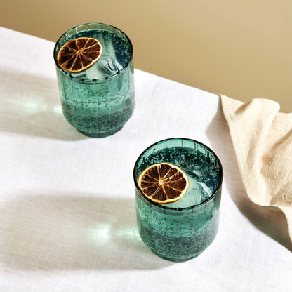 Malachite Optic Tumblers