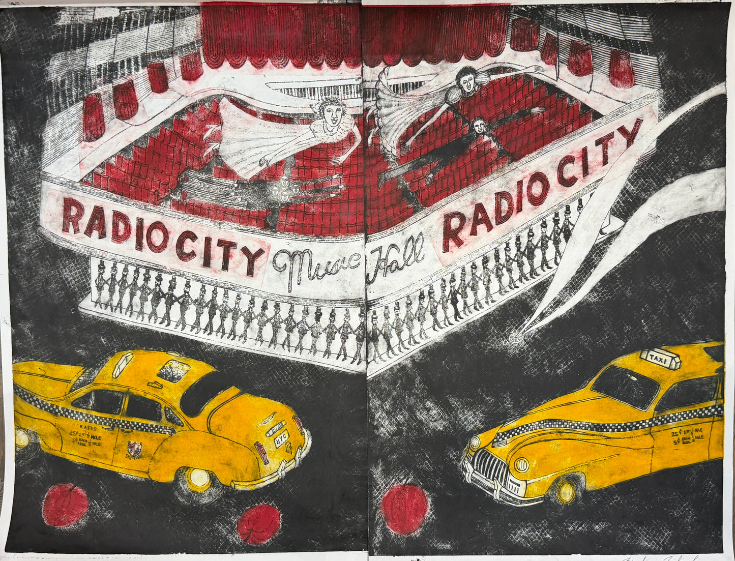 Radio City Music Hall by Mitsushige Nishiwaki