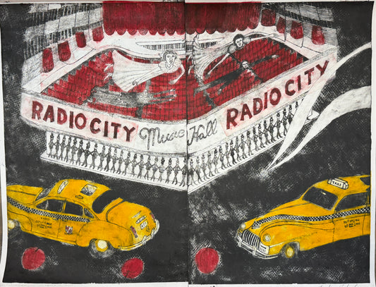 Radio City Music Hall by Mitsushige Nishiwaki