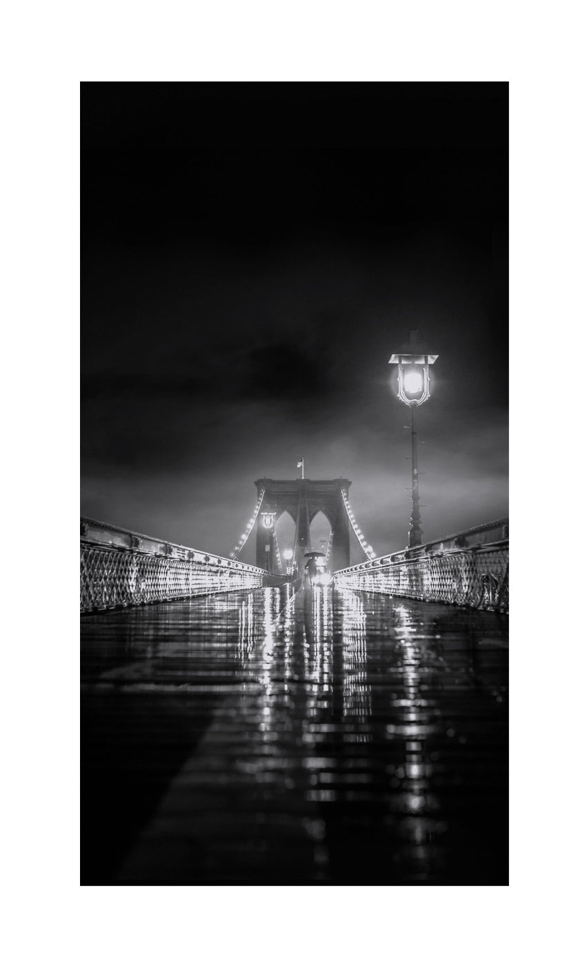 Brooklyn Fog, Framed by Robert Wakeland