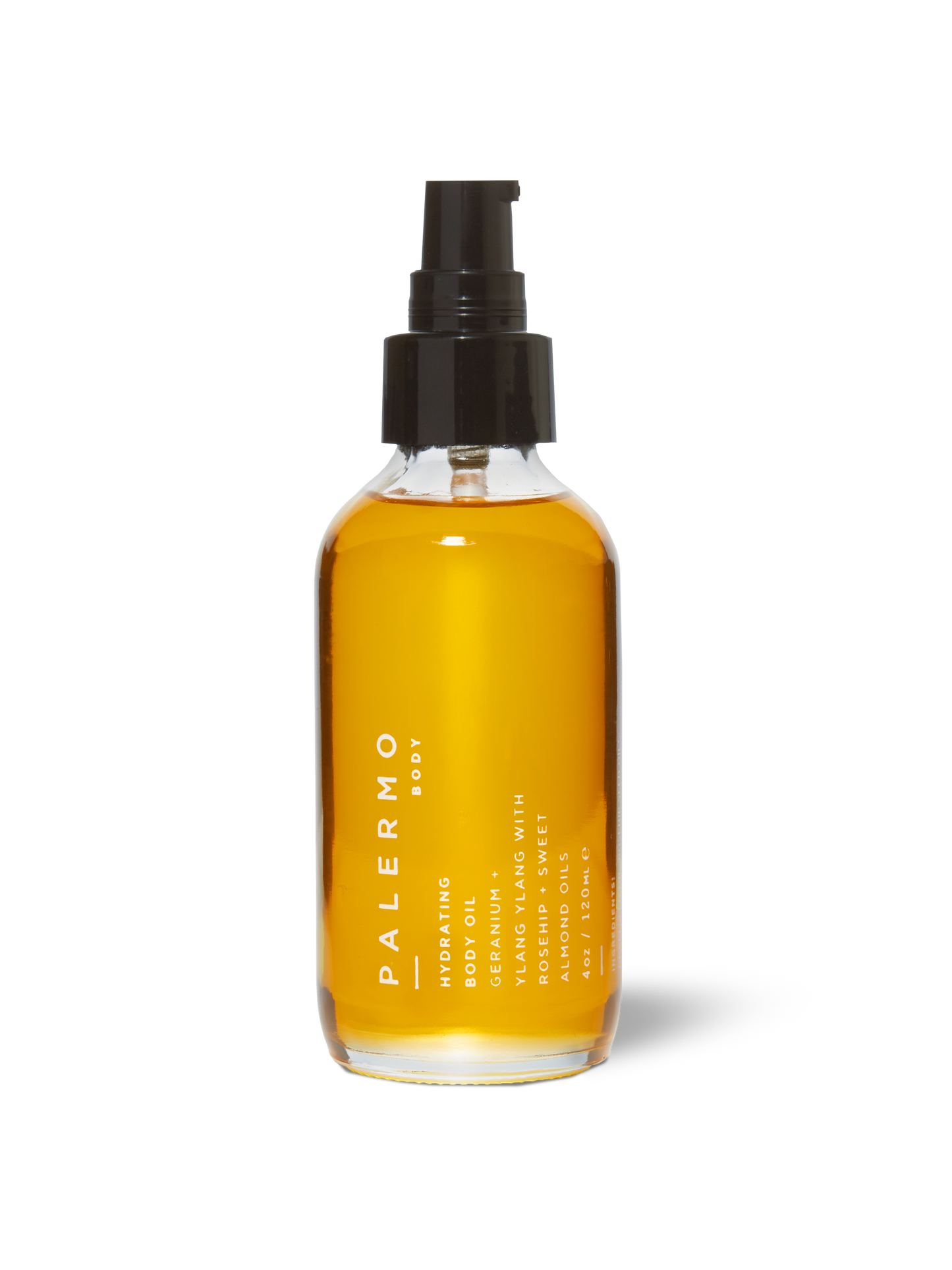 PALERMO | Hydrating Body Oil - Geranium + Ylang Ylang - 4 oz