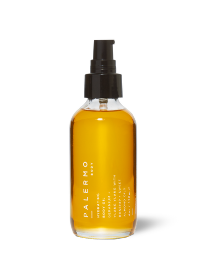 PALERMO | Hydrating Body Oil - Geranium + Ylang Ylang - 4 oz