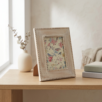 Beaded Grey Frame 5x7