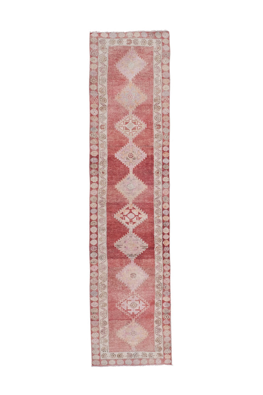Vintage Kurdish Runner 3' x 12'7''