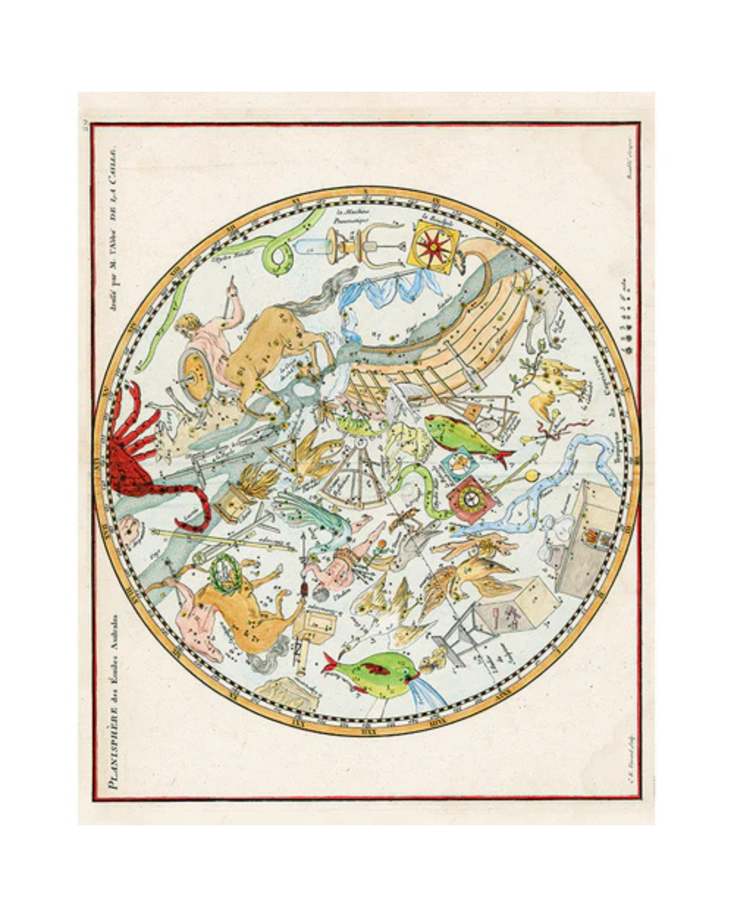 John Derian Company | The Southern Sky, 11 x  14" Rect. Tray