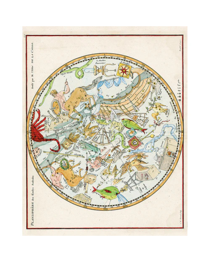 John Derian Company | The Southern Sky, 11 x  14" Rect. Tray