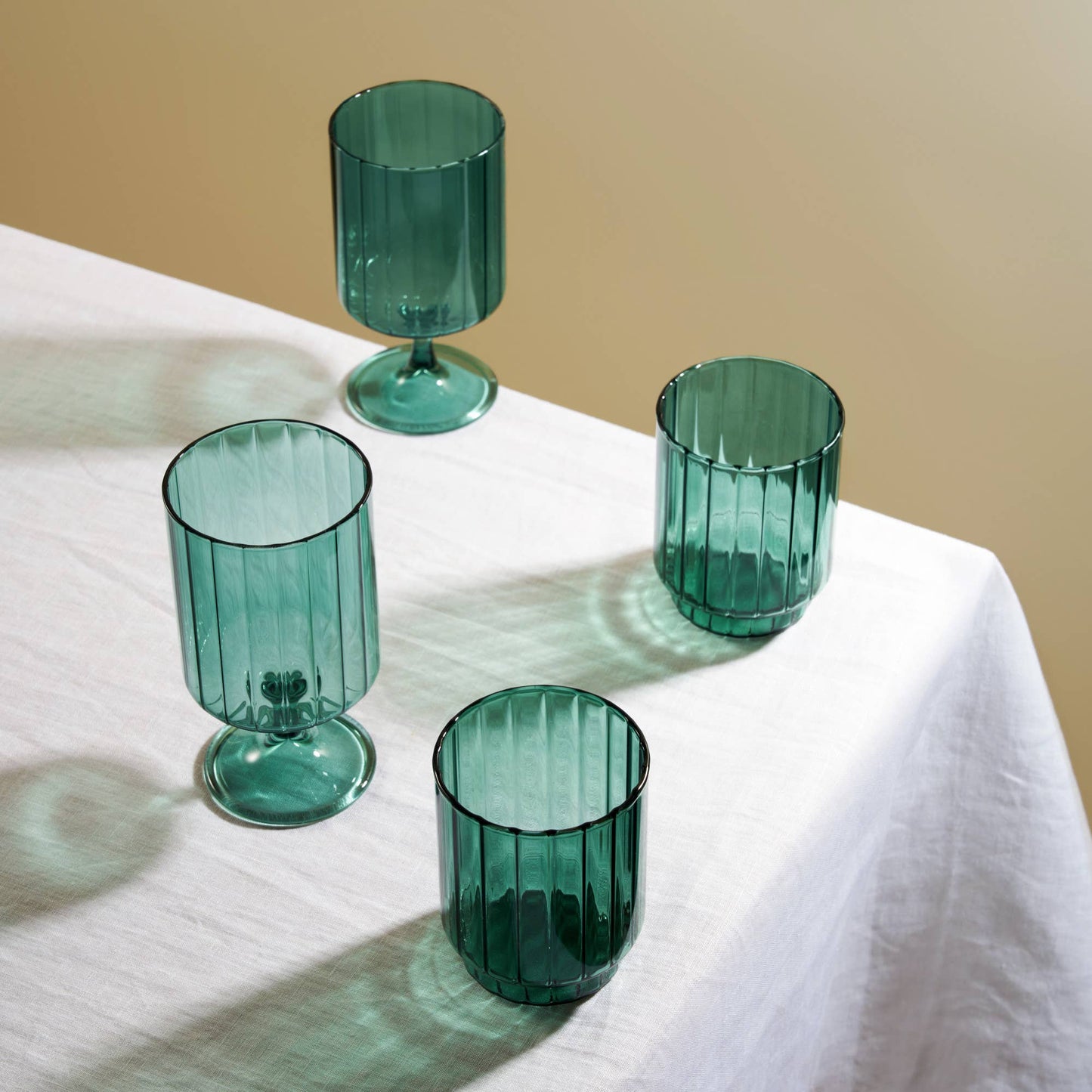 Malachite Optic Tumblers