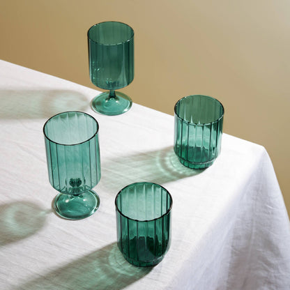 Malachite Optic Tumblers