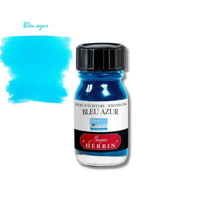 Herbin Fountain Pen Ink 10ml Bottle Assorted Colors