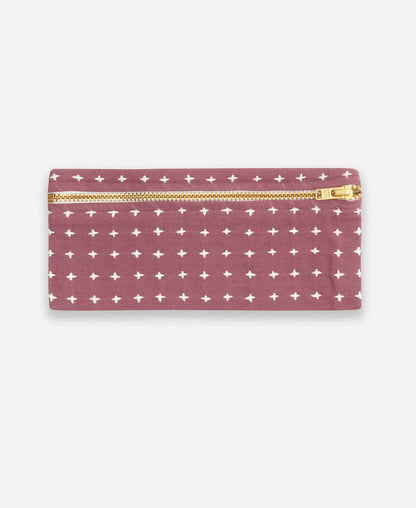 Cross-Stitch Pencil Case: Berry