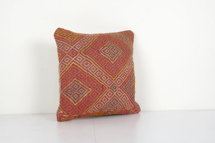 Oriental Boho Pillow Kilim Pillow | 16