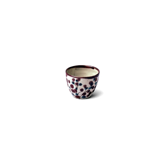 KILIIM | Metallic Grapevine Ceramic Cup