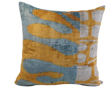 IKAT SILK/VELVET PILLOW | 24