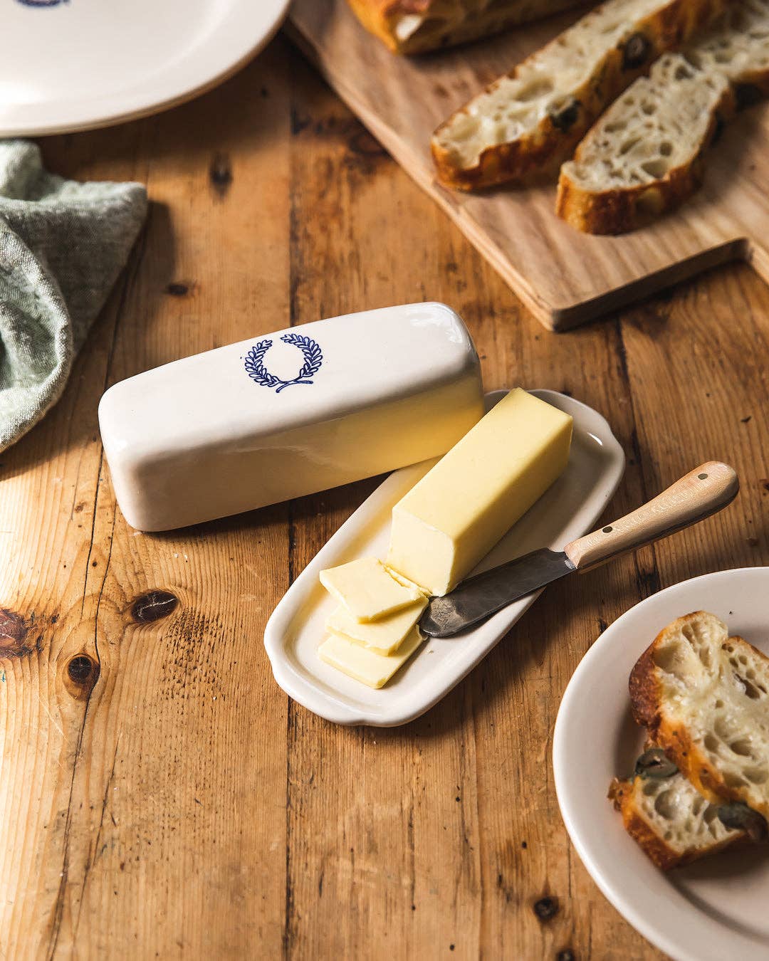 Farmhouse Pottery | Laurel Butter Dish