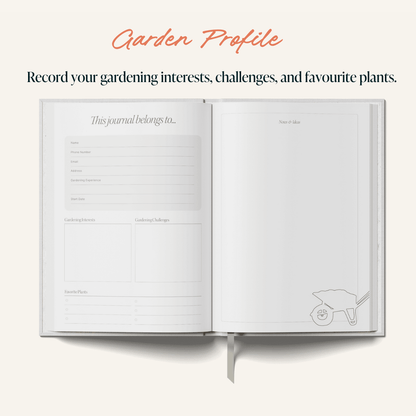 Gardening Journal (A5) - Bloom