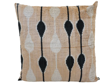 HANDMADE IKAT SILK/VELVET PILLOW | 24