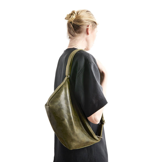 The Cooper Duffle Leather Purse | Rough & Tumble