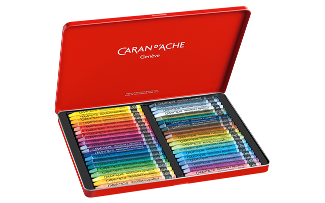 Caran d'Ache | Set of 40 NEOCOLOR™ II Pastels in Metal Box