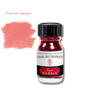 Herbin Fountain Pen Ink 10ml Bottle Assorted Colors