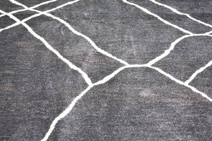 Modern Moroccan Rug 6'5" x 9'7