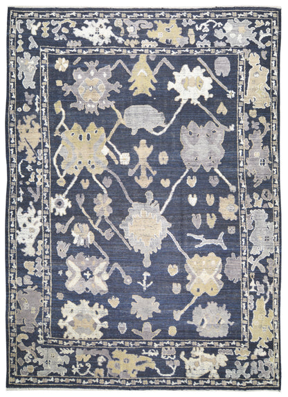 Modern Oushak 10' 0" X 14' 0"