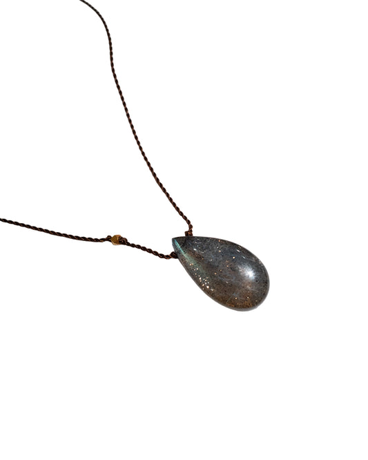 MARGARET SOLOW | Labradorite & 18k (small)