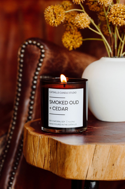 Catskills Candle Studio | Smoked Oud + Cedar