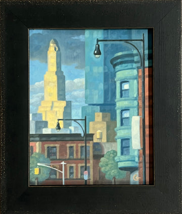 Robert Goldstrom | St. Marks Place, Brooklyn | Framed