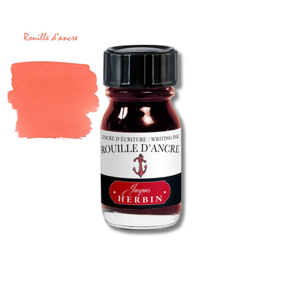 Herbin Fountain Pen Ink 10ml Bottle Assorted Colors