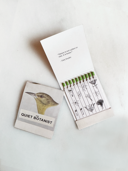 The Quiet Botanist | Golden Finch Matches