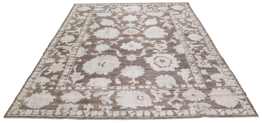 Turkish Oushak Rug 9' x 12'9