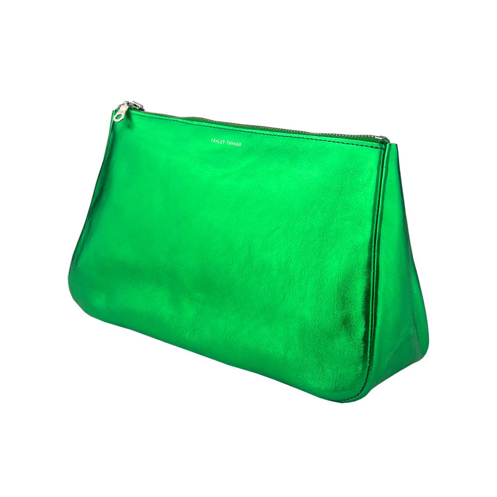 TRACEY TANNER | Large Fatty Pouch - Matte Foil Verdant