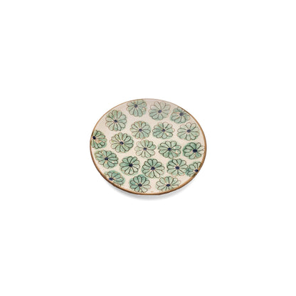 KILIIM |Daisy Field Ceramic Plate: Medium