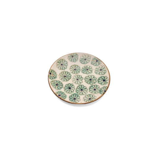 KILIIM |Daisy Field Ceramic Plate: Medium