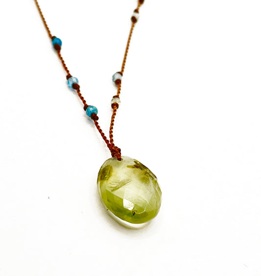 Margaret Solow | Prehnite and Multi Stones