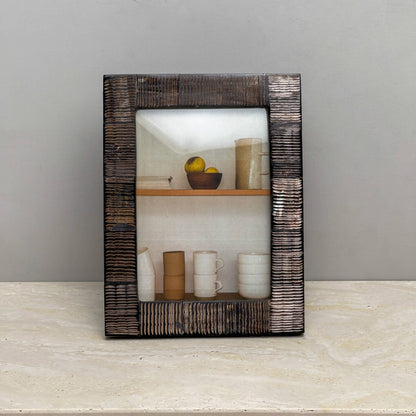 Resin Genuine Horn Photo Frame 5x7