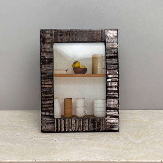 Resin Genuine Horn Photo Frame 5x7