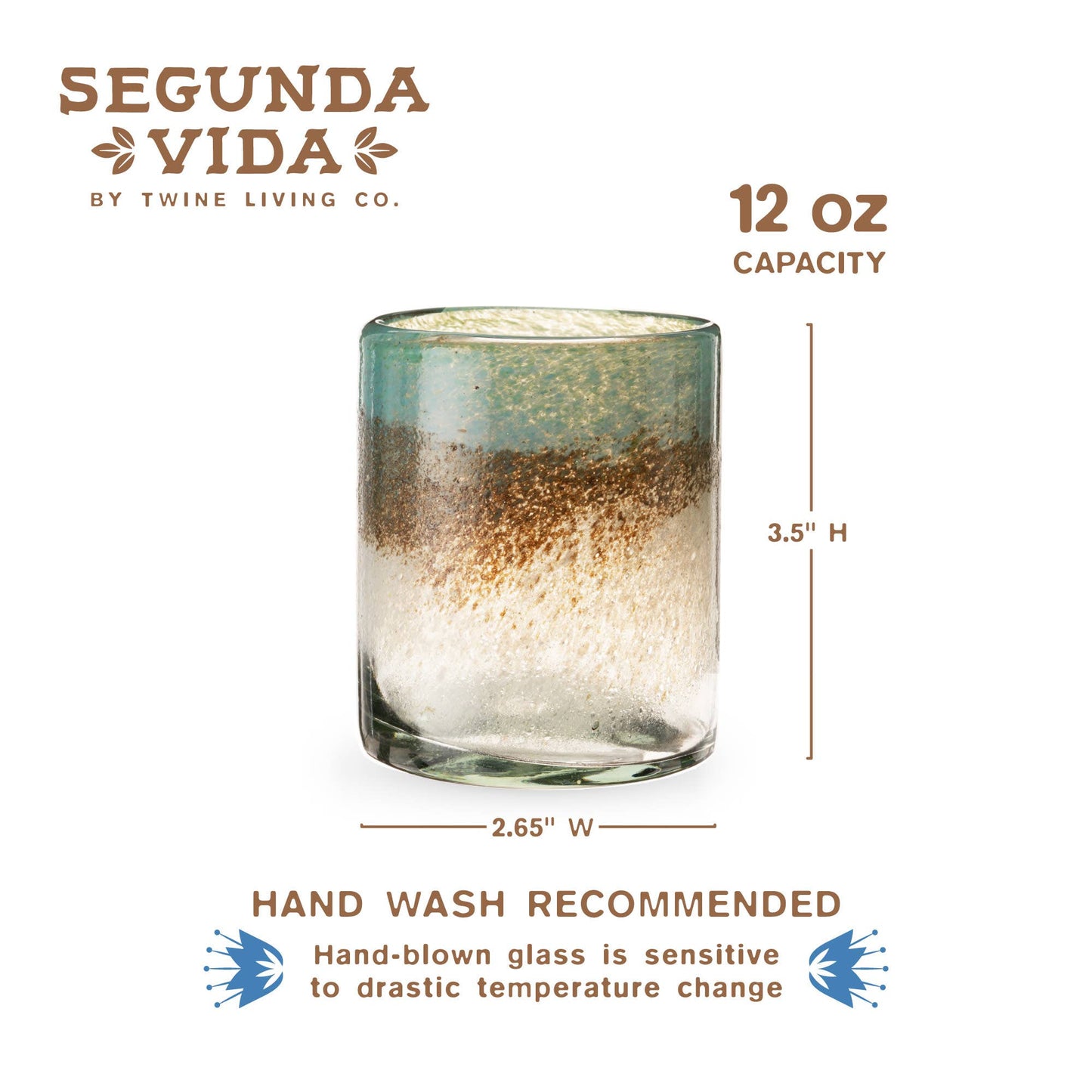 Segunda Vida Playa Bonita Recycled Tumblers Single