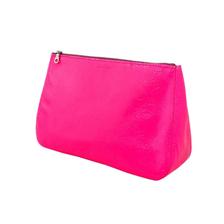 TRACEY TANNER | Large Fatty Pouch - Metallic Distress Navy/Black
