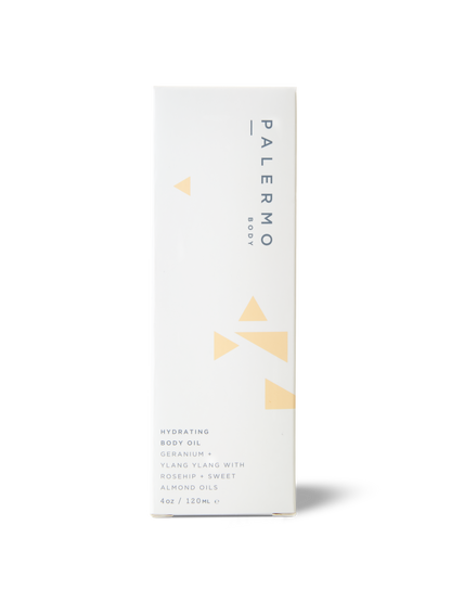 PALERMO | Hydrating Body Oil - Geranium + Ylang Ylang - 4 oz