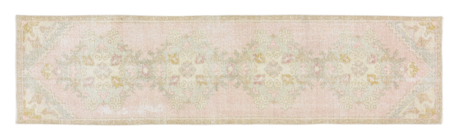 Vintage Turkish Anatolian Runner Rug  2' 2