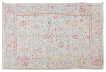 Turkish Oushak Rug 5'9