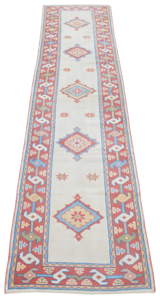 Vintage Turkish Anatolian Runner 2'6" x 11'5"