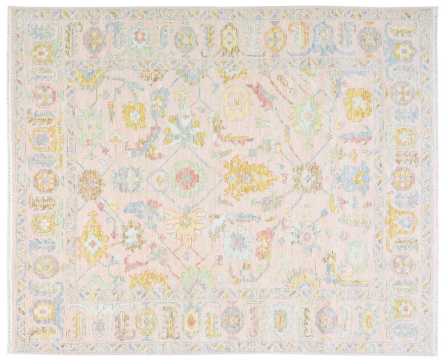 Turkish Oushak Rug 8'3