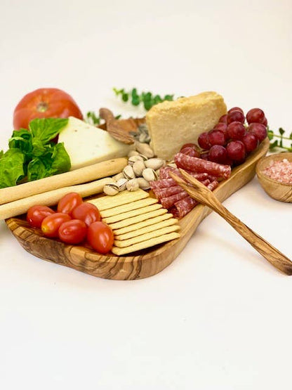 Olive Wood Serving Platter: 16-17"