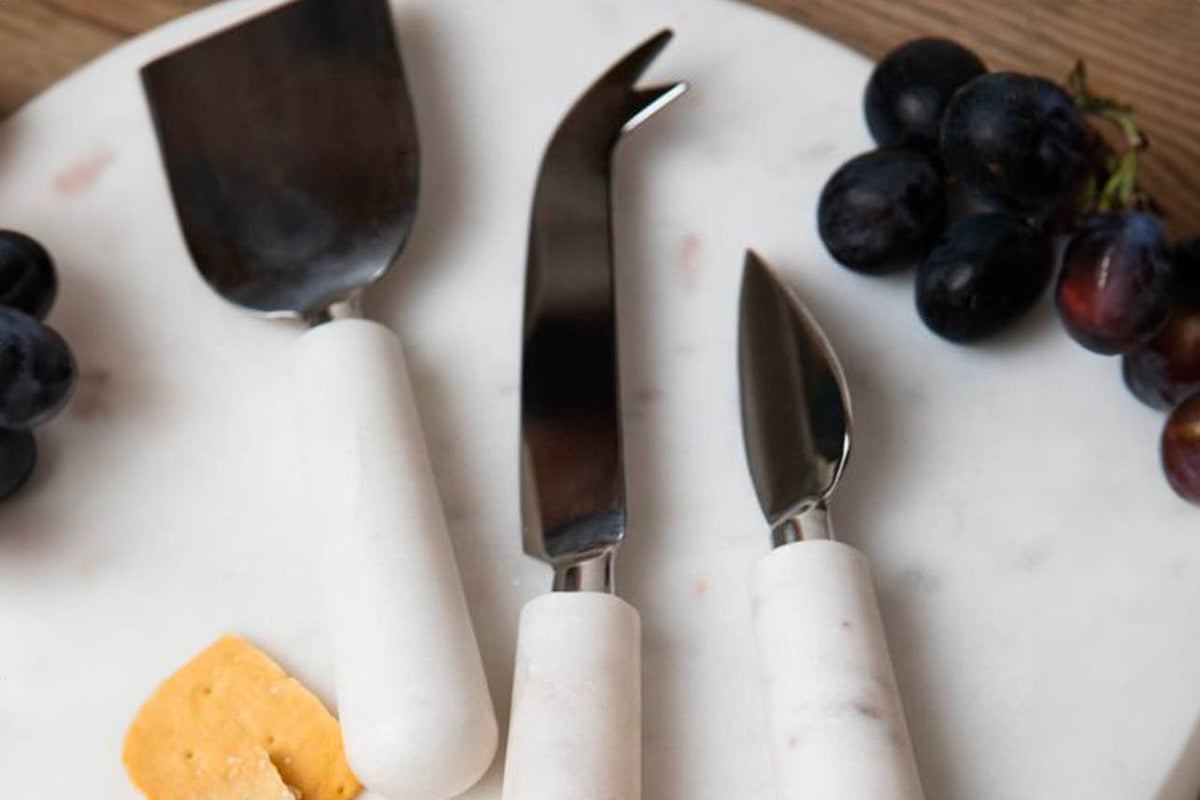 Marble Cheese Board Tools