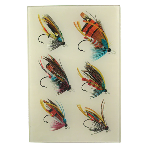 John Derian | Salmon Flies #30 - 6x9" Tray